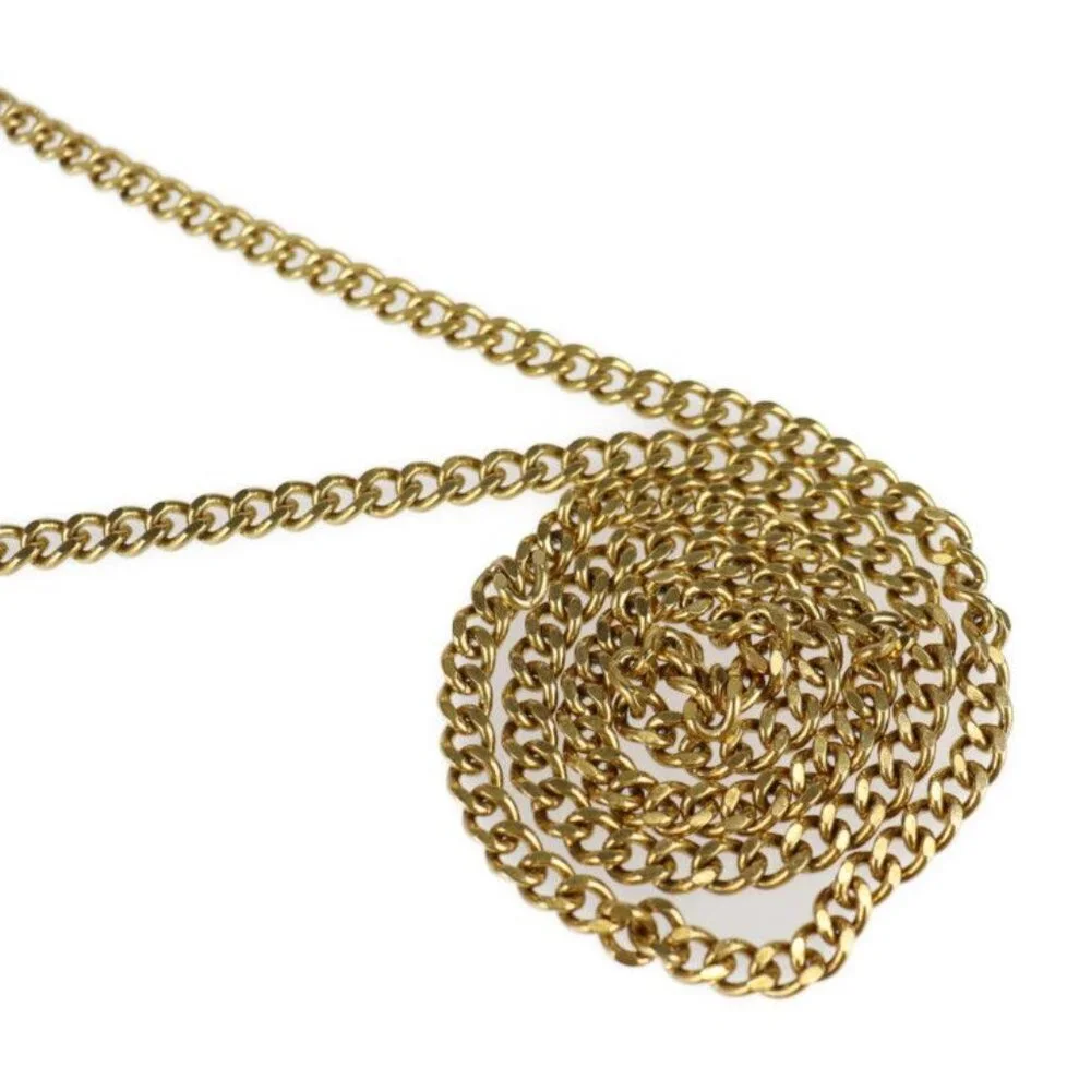 Celine Clutch Bag Leather Poppy Red Cloud Gray Frame Evening Chain - Picture 6 of 9